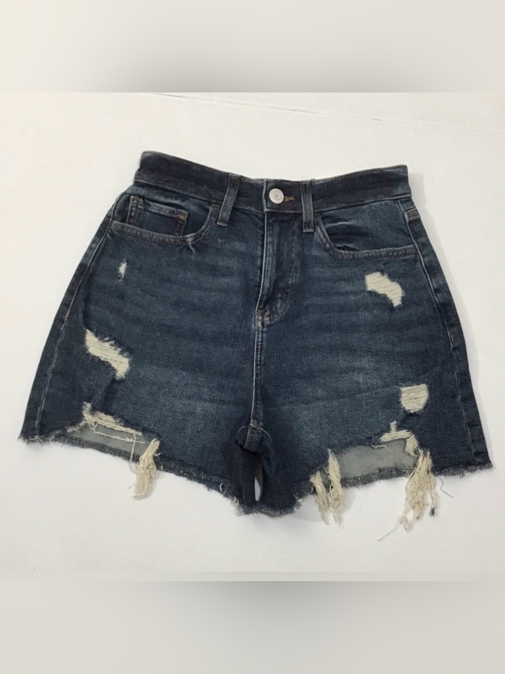 SO Jean Shorts High Rise 90’s Boyfriend Distressed NEW! Retail $38